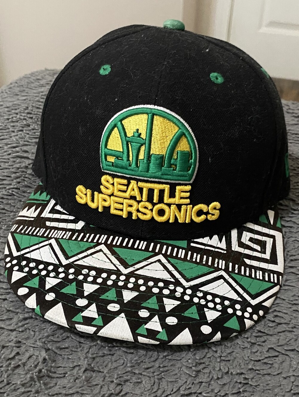 Rare Seattle Supersonics Snapback Hat